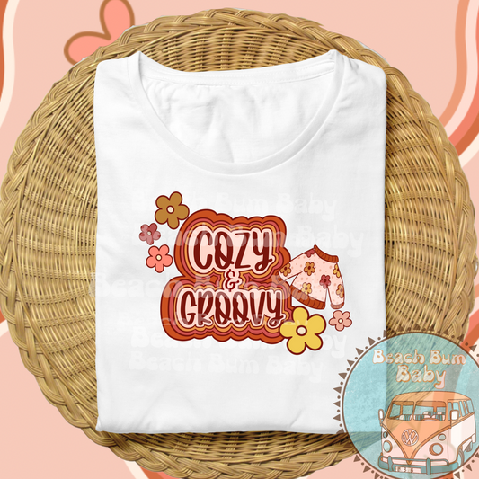 Cozy & groovy PNG