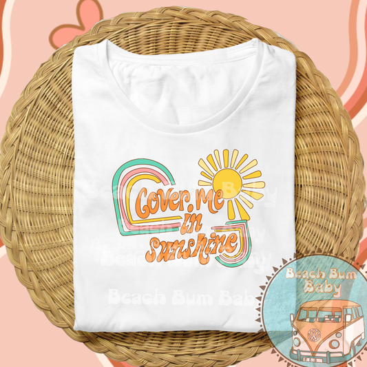 Cover me in sunshine PNG
