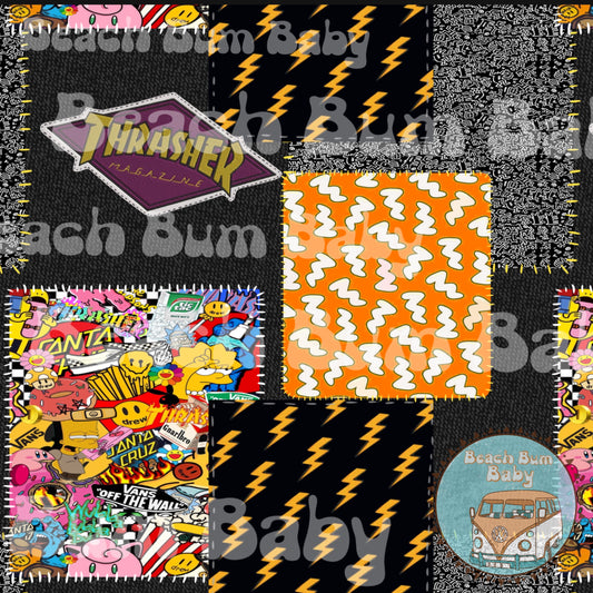 Skater patchwork