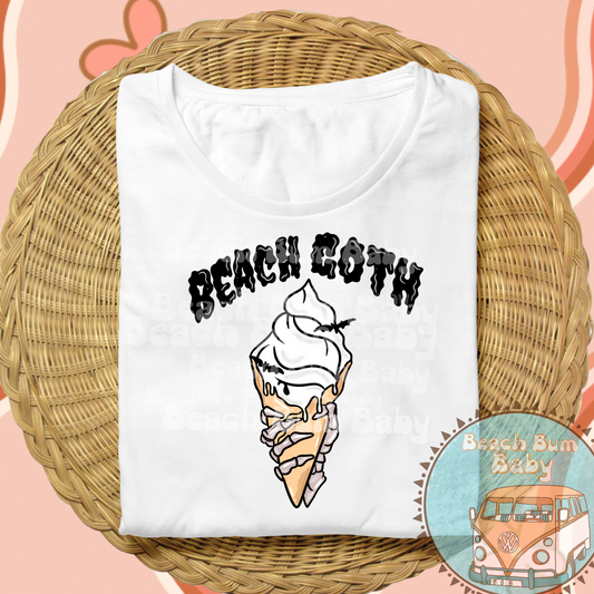 Goth beach icecream PNG