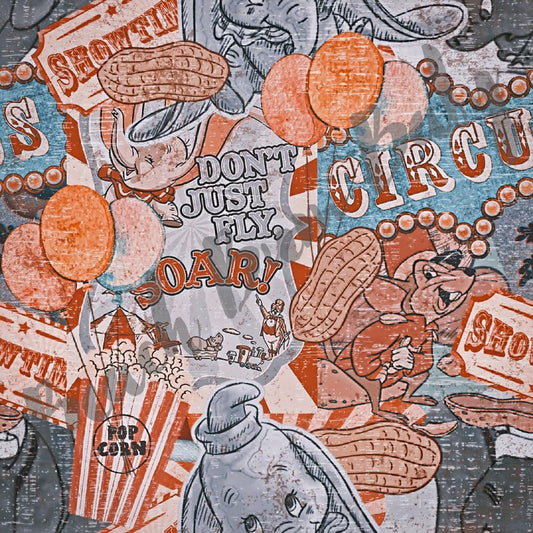 Vintage Circus Elephant