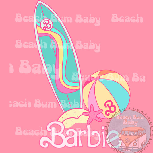Retro doll summer PNG
