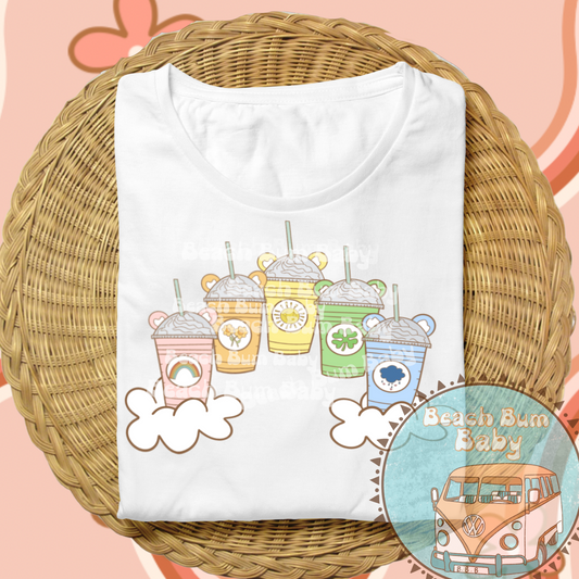 Caring coffees PNG
