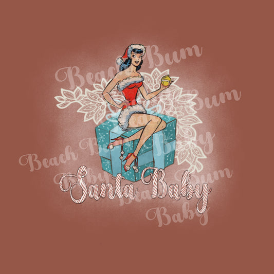 Santa Baby PNG