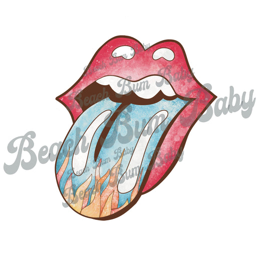 Fire tongue png