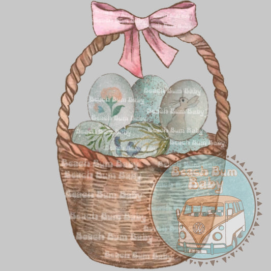 Vintage Easter Eggs PNG