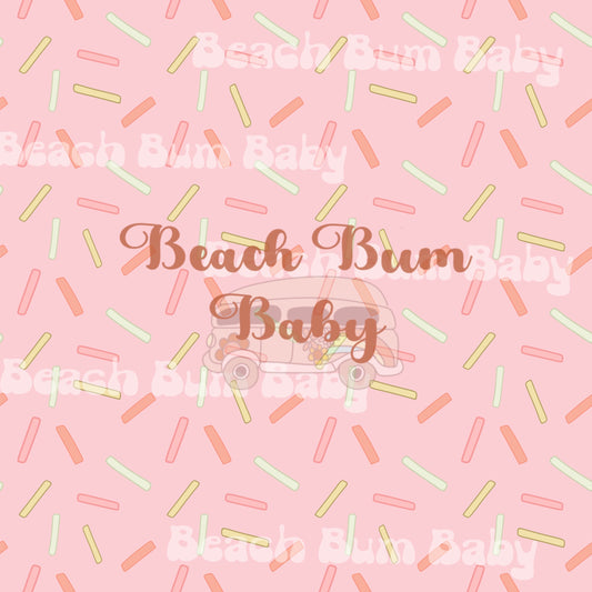 Pink sprinkle coord