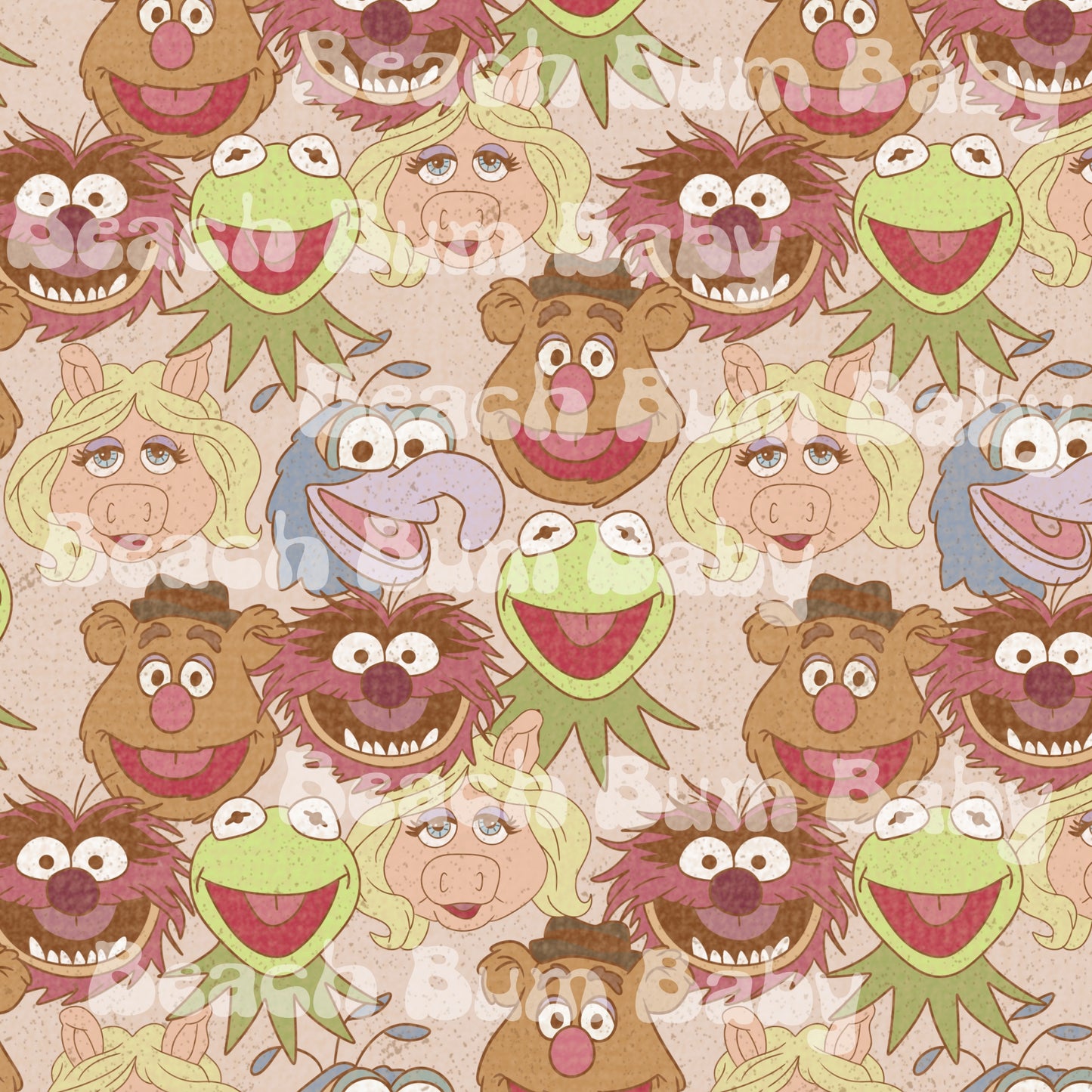 Frog Puppet faces